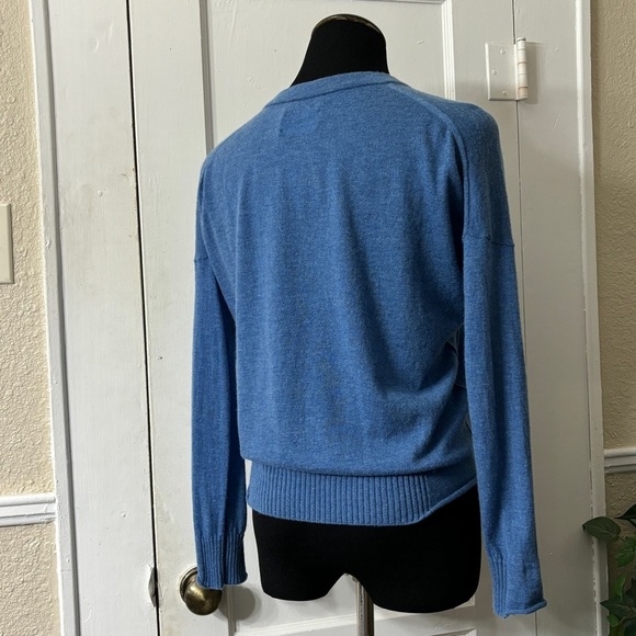 Zadig & Voltaire Brumy CP Cashmere Perforated Logo Sweater - Picture 5 of 13